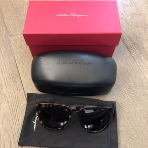 Salvatore Ferragamo SF767S Aviator Sunglasses